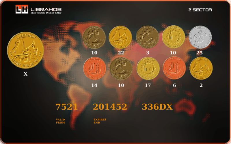 электронная инвесткарта 7521 201452 336DX