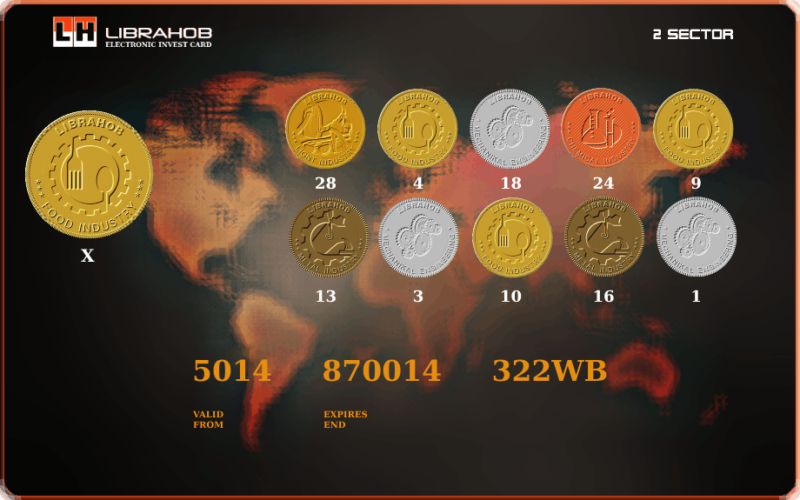электронная инвесткарта 5014 870014 322WB