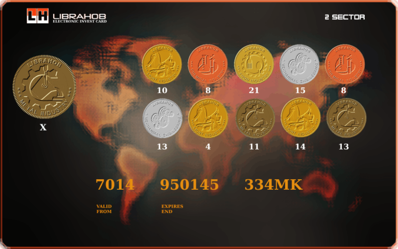 электронная инвесткарта 7014 950145 334MK
