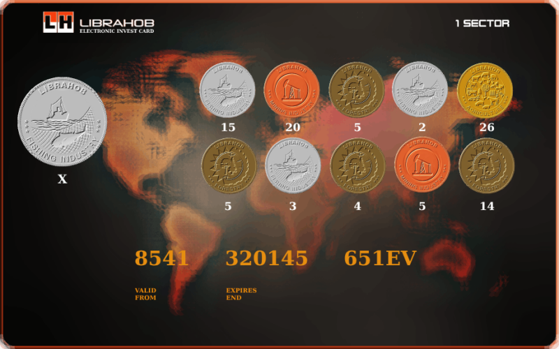 электронная инвесткарта 8541 320145 651EV