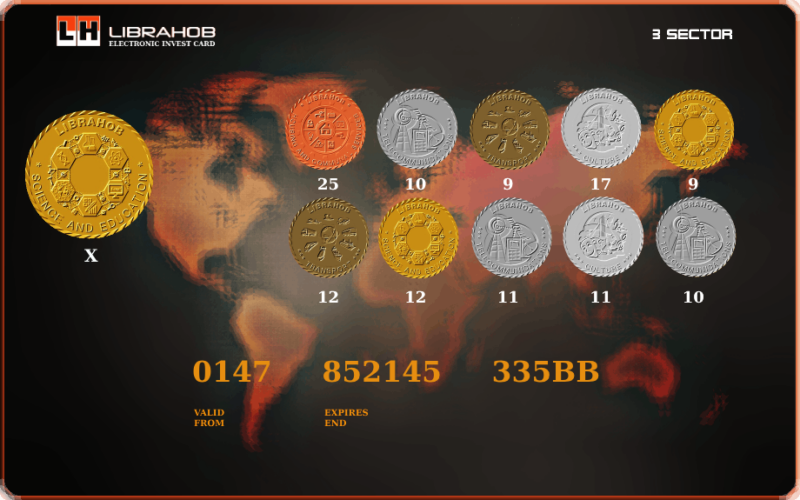 электронная инвесткарта 0147 852145 335BB