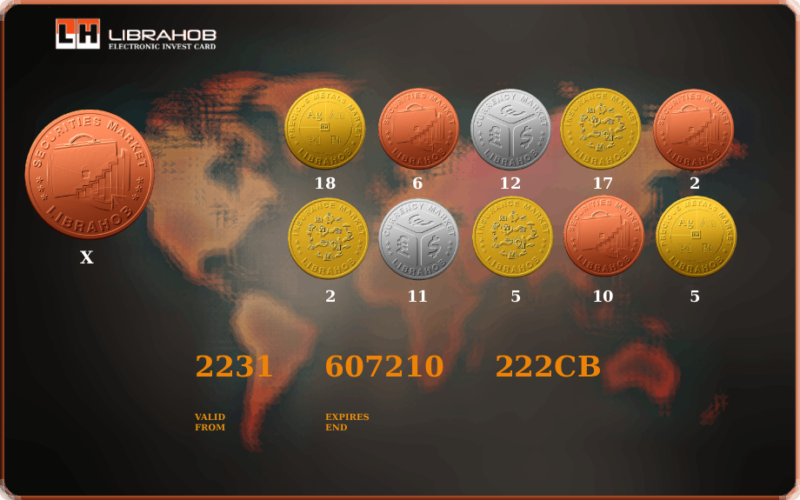 электронная инвесткарта 2231 607210 222CB