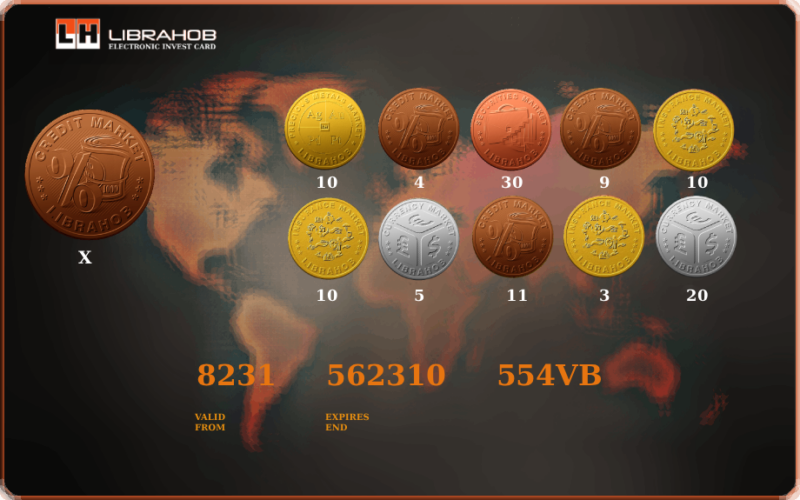 электронная инвесткарта 8231 562310 554VB